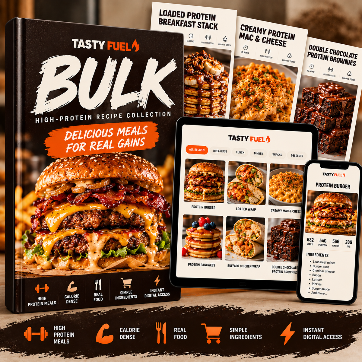 Premium protein recipes that taste like cheating